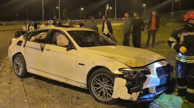 Erzurum’da SUV ile otomobil çarpıştı: 2 yaralı