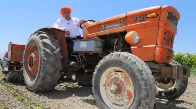 Belediye Başkanı Cıllı, tarlada elini makineye kaptırdı