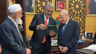 Avan’dan MHP Lideri Bahçeli’ye Pozantı sunumu: Milyonluk projeler masada!