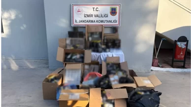 Menderes’te iş yerine tütün operasyonu: 250 bin liralık ürün ele geçirildi