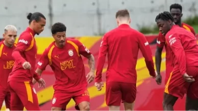 Galatasaray, Trabzonspor maçının hazırlıklarını sürdürdü