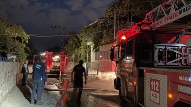 Kayseri'de balkondaki mangal keyfi faciaya dönüştü