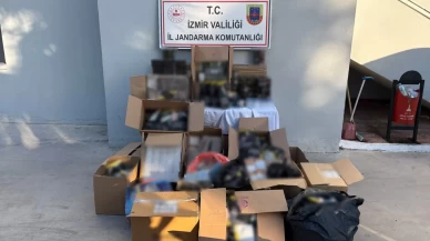 Menderes’te iş yerine tütün operasyonu: 250 bin liralık ürün ele geçirildi