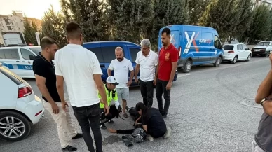 Adıyaman’da motosiklet ile otomobil çarpıştı: 17 yaşındaki sürücü yaralandı