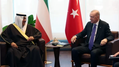Cumhurbaşkanı Erdoğan Kuveyt Veliaht Prensi ile görüştü