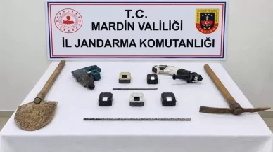 Mardin’de tarihi eser operasyonu