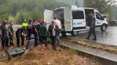Hastaneden yeni taburcu edilen adam evine varamadan kazada hayatını kaybetti