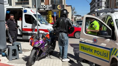 Bolu’da motosiklet ile otomobil çarpıştı: 2 yaralı