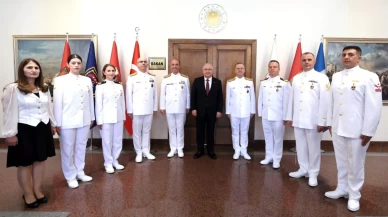 Bakan Yaşar Güler, Deniz Kuvvetleri Komutanı Tatlıoğlu’nu kabul etti
