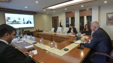 Bakan Ersoy, Filistin Kültür Bakanı Hamdan ile görüştü