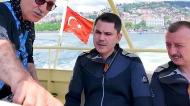 Bakan Kurum paylaştı! Ata Demirer ve Erkan Can deniz altına daldı