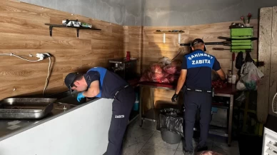 Gaziantep’te sağlıksız koşullarda üretilen 500 kilo ciğer ve et imha edildi