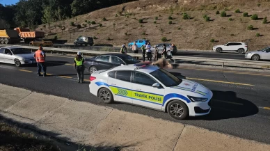 Tekirdağ’da yola çıkan büyükbaş hayvan zincirleme kazaya neden oldu