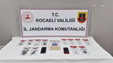 Kocaeli’de uyuşturucu operasyonu: Esrar ve bin 12 hap ele geçirildi