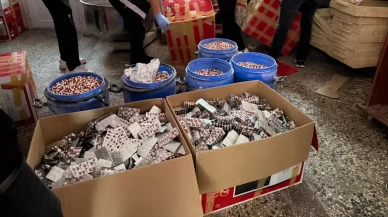 Mersin’de 1 milyon 29 bin sentetik hap ele geçirilen operasyonunda tutuklama
