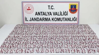 Manavgat’ta uyuşturucu operasyonu: 3 bin sentetik hap ele geçirildi