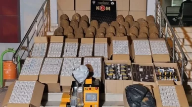 Afyonkarahisar’da kaçak tütün operasyonu: 274 bin makaron ele geçirildi