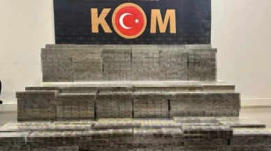 Mardin’de araçtan 7 bin 500 paket kaçak sigara çıktı