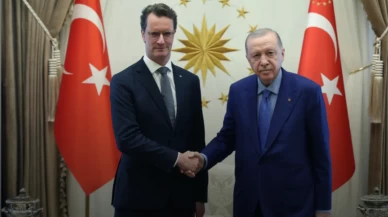 Cumhurbaşkanı Erdoğan, Wüst'ü Külliye'de kabul etti