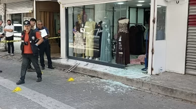 Adana’da giyim mağazasına silahlı saldırı