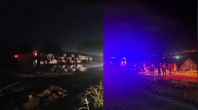 Ters yöne giren tır 2 gencin ölümüne neden oldu!