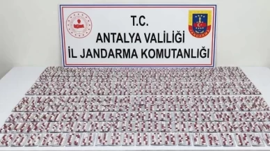 Manavgat’ta uyuşturucu operasyonu: 3 bin sentetik hap ele geçirildi