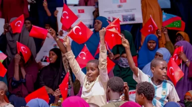 Somali’de Türkiye’ye teşekkür gösterisi!