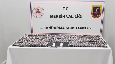 Mersin’de 13 bin 764 uyuşturucu hap ele geçirildi