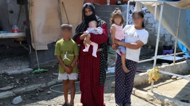 1,2 milyon liralık borçla hayvan pazarı ahırındaki çadıra mahkum oldu!