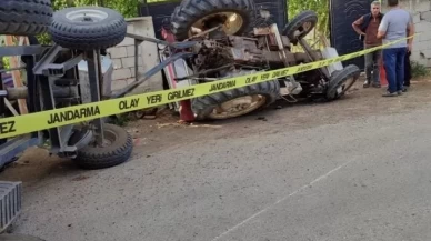 Van’da traktör devrildi: 3 yaralı