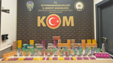 Afyonkarahisar’da kaçak sigara operasyonu: 1 gözaltı