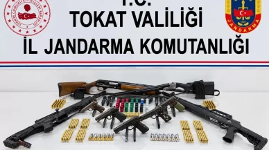 Tokat’ta silah kaçakçılığı operasyonu: 5 gözaltı