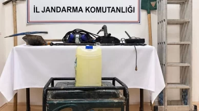 Bilecik’te kaçak define arayan 2 kişi suçüstü yakalandı