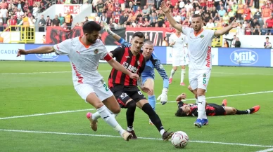 Çorum FK, Alanyaspor'a mağlup oldu!