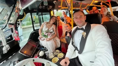 Rize’de gelin arabası geleneğini değiştirdiler!