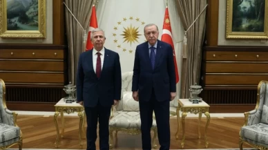 Cumhurbaşkanı Erdoğan Mansur Yavaş'ı kabul etti