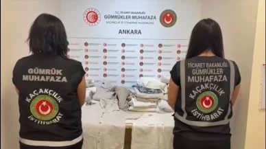 Esenboğa Havalimanı’nda 31 kilo 620 gram metamfetamin ele geçirildi