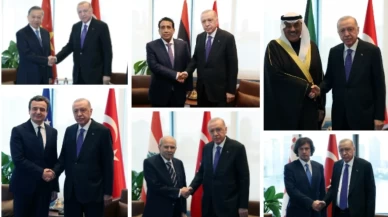 Cumhurbaşkanı Erdoğan dünya liderleriyle New York'ta buluştu