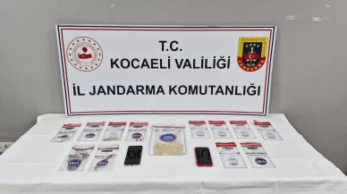 Kocaeli’de uyuşturucu operasyonu: Esrar ve bin 12 hap ele geçirildi