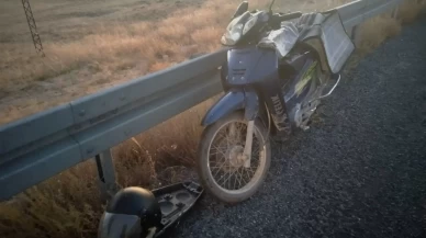Kayseri’de bariyere çarpan motosikletin sürücüsü hayatını kaybetti