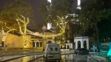 Eyüpsultan Camii’nde silah sesleri! 2 kişi gözaltında