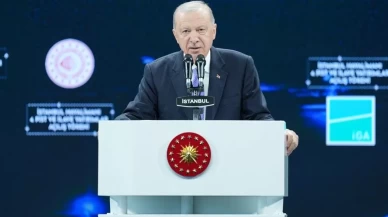 Cumhurbaşkanı Erdoğan İstanbul Havalimanı’nda açıkladı: 'Şampiyonlar Ligindeyiz'