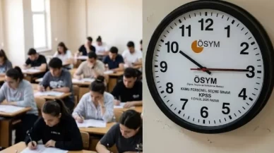 KPSS sınavı saat kaçta başlıyor, kaçta bitiyor? En erken çıkış saati belli oldu