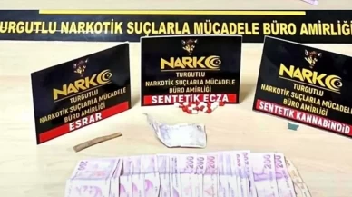 Manisa’da uyuşturucu operasyonu: 3 şüpheli gözaltına alındı