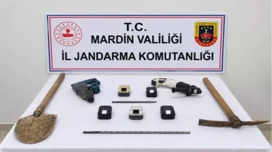 Mardin’de tarihi eser operasyonu