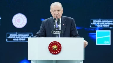 Cumhurbaşkanı Erdoğan İstanbul Havalimanı’nda açıkladı: 'Şampiyonlar Ligindeyiz'