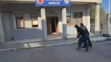 Eyüpsultan’da polise çarpan sürücüye kelepçe