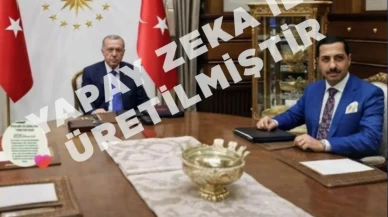 Kendisini Erdoğan'ın yanına montajlayan şahıs gözaltında!