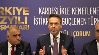 Bakan Alparslan Bayraktar'dan Çorum ziyareti