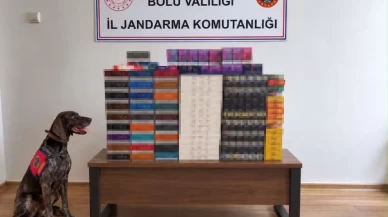 TEM Otoyolu’nda 760 bin liralık kaçak ürün ele geçirildi